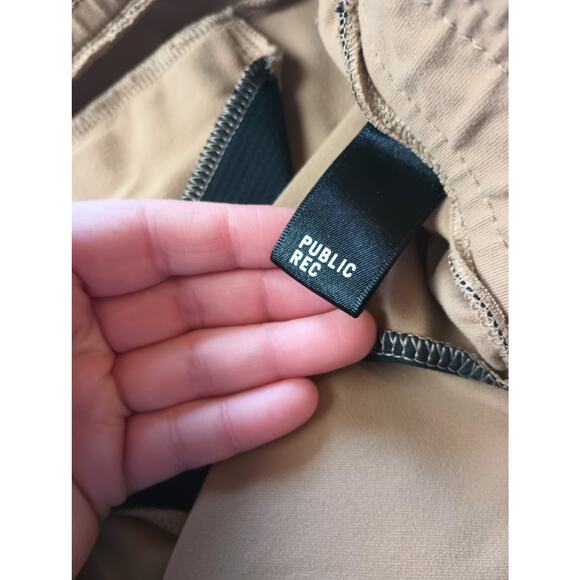 Public Rec 44x32 Daymaker Pull-On Drawstring Performance Sweatpants Tan - Picture 5 of 8